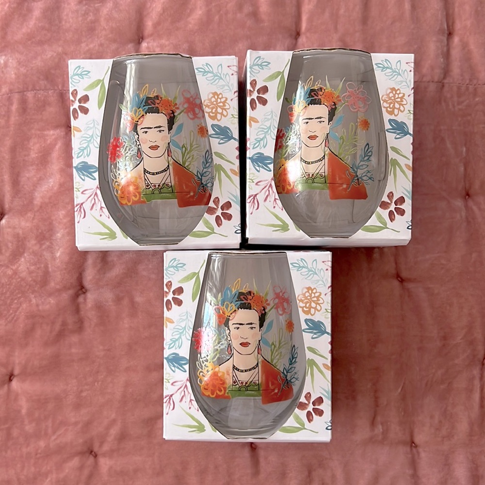 Frida wine glasses